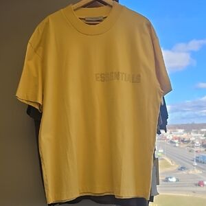 Essentials Mustard Short Sleeve Tee